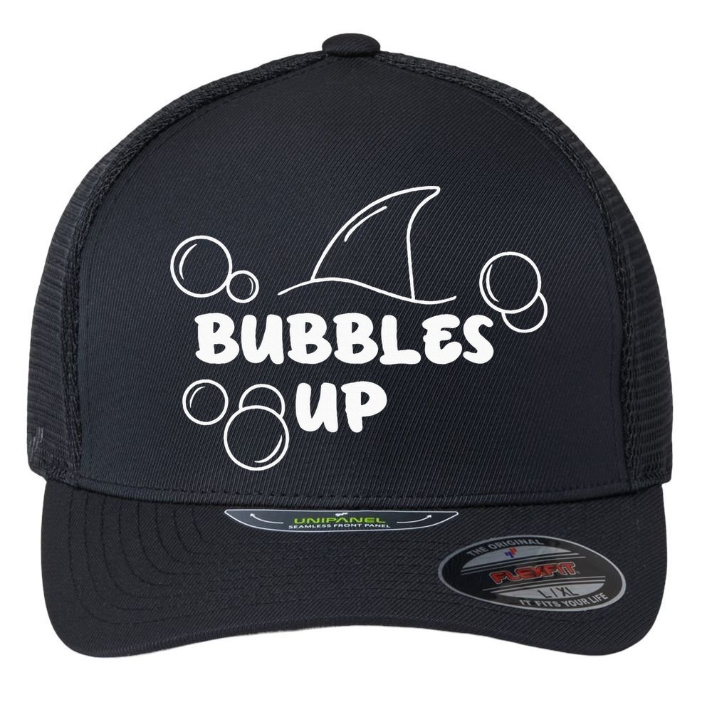 Shark Bubbles Up Flexfit Unipanel Trucker Cap
