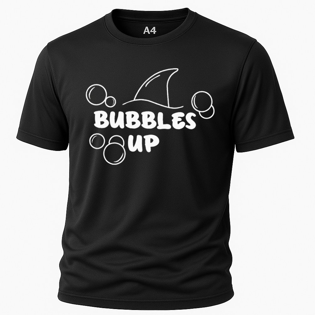 Shark Bubbles Up Cooling Performance Crew T-Shirt