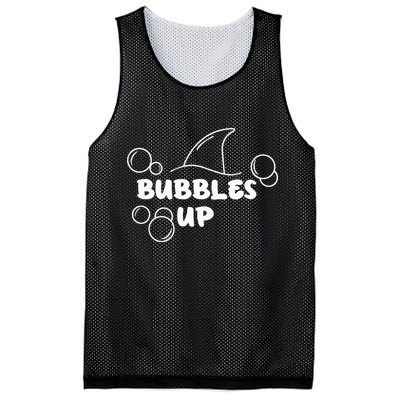 Shark Bubbles Up Mesh Reversible Basketball Jersey Tank