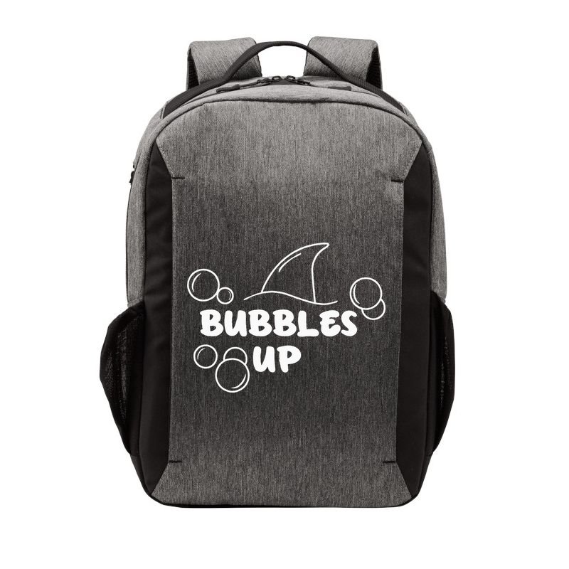 Shark Bubbles Up Vector Backpack