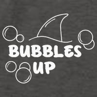 Shark Bubbles Up Vector Backpack