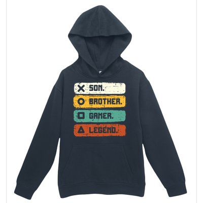 Son Brother Video Gamer Legend Gaming Teens Urban Pullover Hoodie