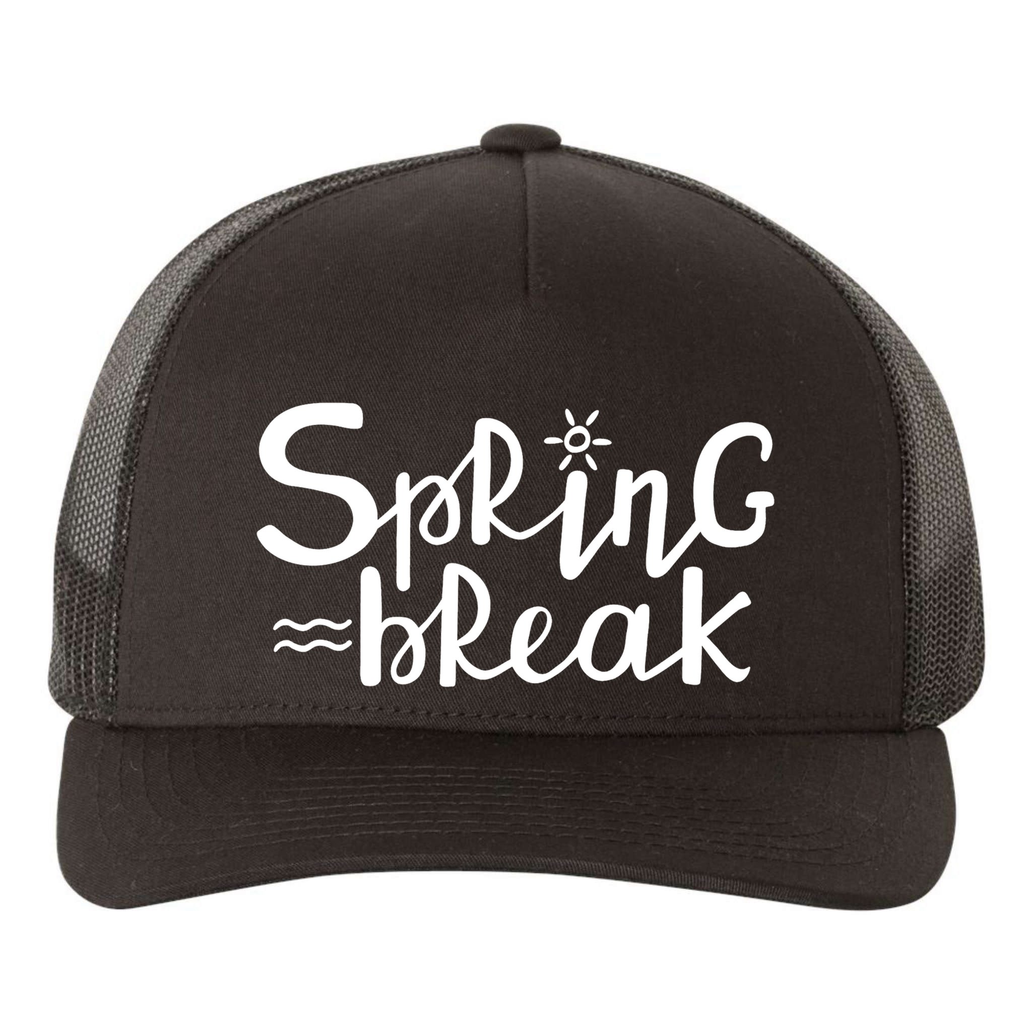 Spring Break Vacation Gift Yupoong Adult 5-Panel Trucker Hat