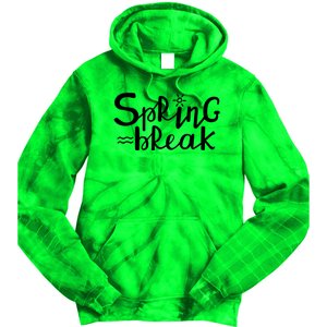 Spring Break Vacation Gift Tie Dye Hoodie