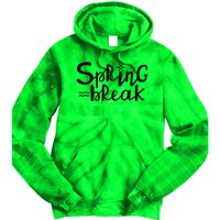 Spring Break Vacation Gift Tie Dye Hoodie