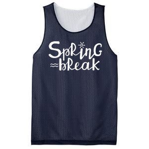 Spring Break Vacation Gift Mesh Reversible Basketball Jersey Tank