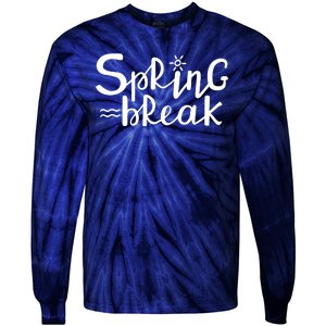 Spring Break Vacation Gift Tie-Dye Long Sleeve Shirt