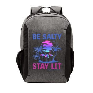 Summer Beach Vacation Be Salty Stay Lit Matthew 51314 Vector Backpack