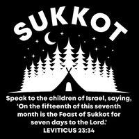 Sukkot Bible Verse Jewish Scripture Feast of Tabernacles Sustainable Bucket Hat