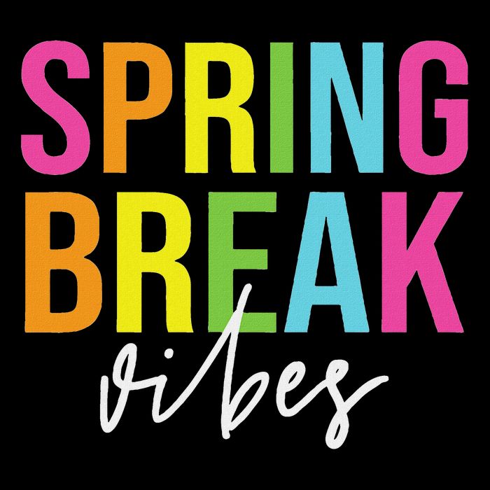 Spring Break Vibes Funny Spring Break Teacher Mousepad