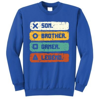 Son Brother Video Gamer Legend Gaming Sweatshirt