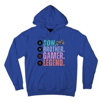 Son Brother Video Gamer Legend Gaming Gift Hoodie