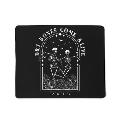 Skeleton Bible Verse Dry Bones Come Alive Christian Jesus Mousepad