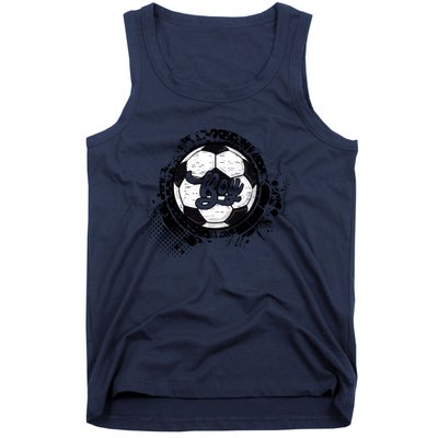 Soccer Boy Vintage Soccer Family Matching Gift Tank Top