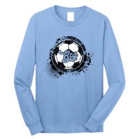 Soccer Boy Vintage Soccer Family Matching Gift Long Sleeve Shirt