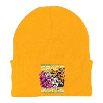 Space Busters Video Game Cartridge Knit Cap Winter Beanie