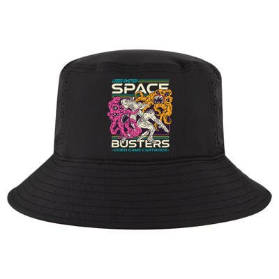 Space Busters Video Game Cartridge Cool Comfort Performance Bucket Hat