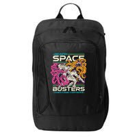 Space Busters Video Game Cartridge City Backpack