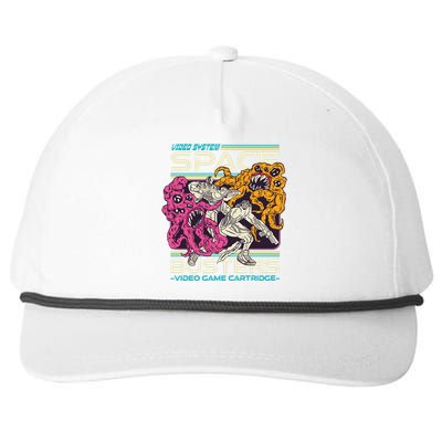 Space Busters Video Game Cartridge Snapback Five-Panel Rope Hat