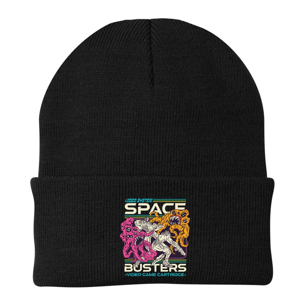 Space Busters Video Game Cartridge Beanie