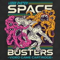 Space Busters Video Game Cartridge Beanie