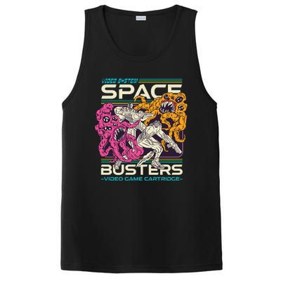 Space Busters Video Game Cartridge PosiCharge Competitor Tank