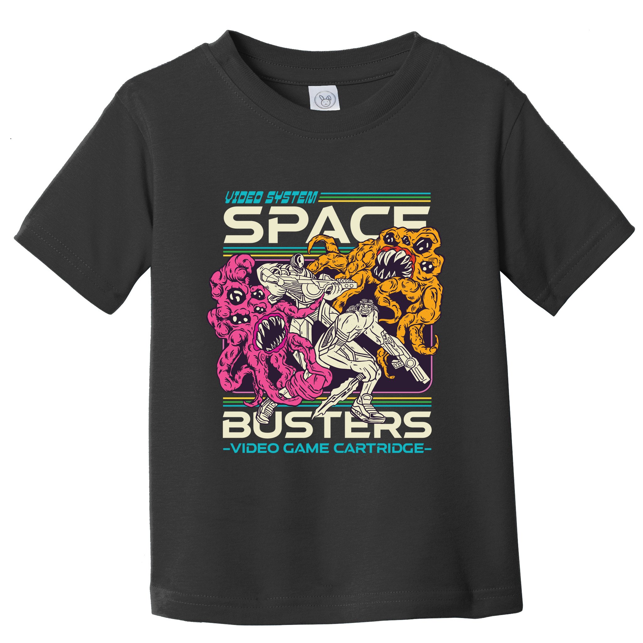 Space Busters Video Game Cartridge Toddler T-Shirt