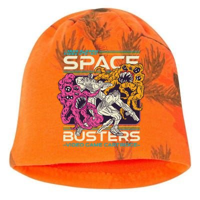 Space Busters Video Game Cartridge Kati - Camo Knit Beanie