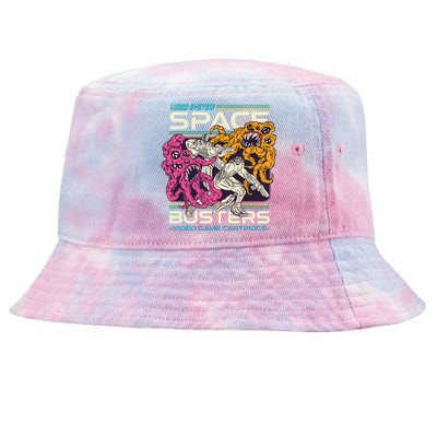 Space Busters Video Game Cartridge Tie-Dyed Bucket Hat