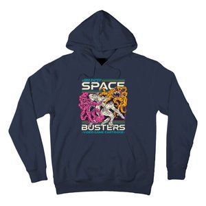 Space Busters Video Game Cartridge Hoodie