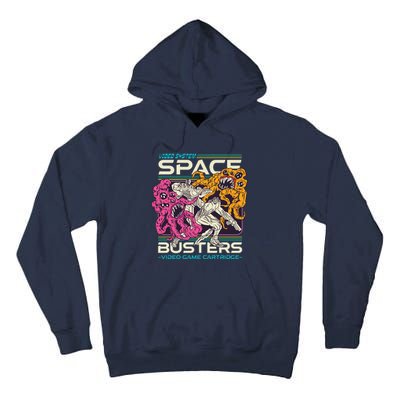 Space Busters Video Game Cartridge Tall Hoodie