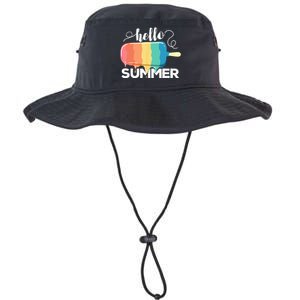 Sunny Beach Vacation Ice Cream Popsicle Hello Summer Legacy Cool Fit Booney Bucket Hat