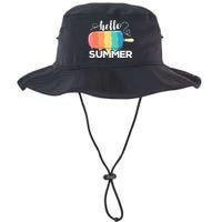 Sunny Beach Vacation Ice Cream Popsicle Hello Summer Legacy Cool Fit Booney Bucket Hat