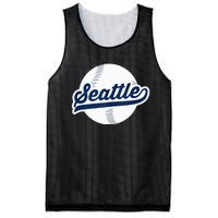 Seattle Baseball Vintage Pride Love City Mesh Reversible Basketball Jersey Tank