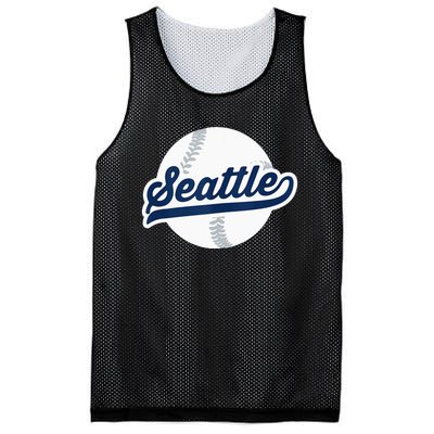 Seattle Baseball Vintage Pride Love City Mesh Reversible Basketball Jersey Tank