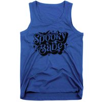 Spooky Babe Vibes Bat Halloween Premium Tank Top