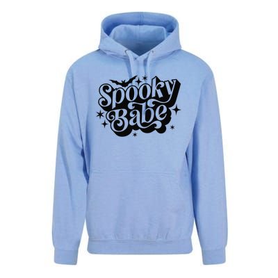 Spooky Babe Vibes Bat Halloween Premium Unisex Surf Hoodie