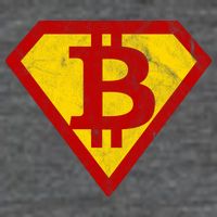 Super Bitcoin Vintage Baby Bodysuit