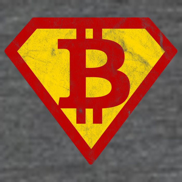 Super Bitcoin Vintage Baby Bodysuit