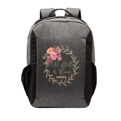 Scripture Bible Verse Be Still And Know That I Am God Vector Backpack