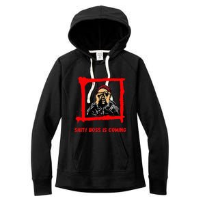 Sudden Boss Visit Panic Stay Cool Impress Succeed Women's Fleece Hoodie