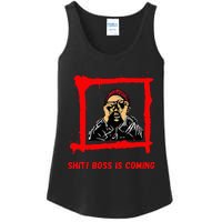 Sudden Boss Visit Panic Stay Cool Impress Succeed Ladies Essential Tank