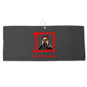 Sudden Boss Visit Panic Stay Cool Impress Succeed Large Microfiber Waffle Golf Towel