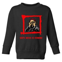 Sudden Boss Visit Panic Stay Cool Impress Succeed Toddler Sweatshirt