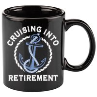 Sailing Boating Vacation Cruising Into Retirement Cruise 11oz C Handle Ceramic Mug