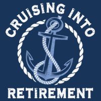 Sailing Boating Vacation Cruising Into Retirement Cruise Cooling Performance Crew T-Shirt
