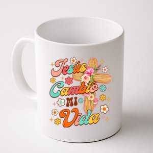 Spanish Bible Verse Christian Faith Jesus Cambio Mi Vida Coffee Mug