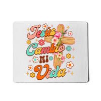 Spanish Bible Verse Christian Faith Jesus Cambio Mi Vida Mousepad