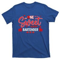 Sweet Bartender ValentineS Day Hearts Proud Job Team Lover Gift T-Shirt