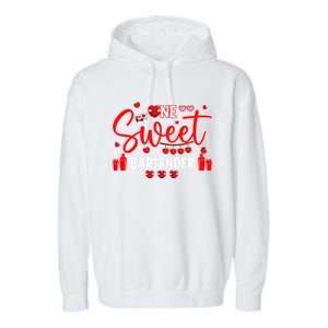 Sweet Bartender ValentineS Day Hearts Proud Job Team Lover Gift Garment-Dyed Fleece Hoodie